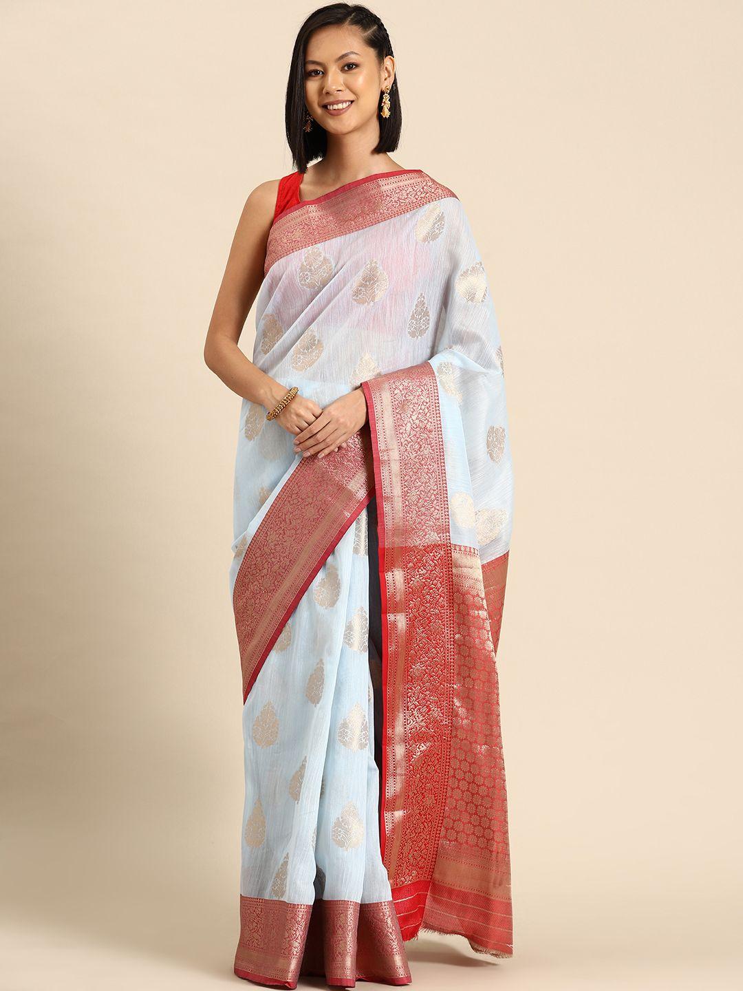 tasarika woven design ethnic motifs zari banarasi saree