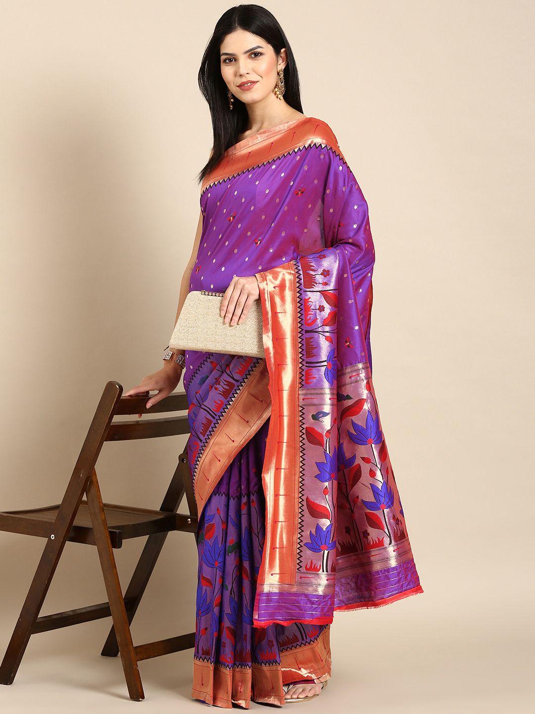 tasarika woven design ethnic motifs zari banarasi saree