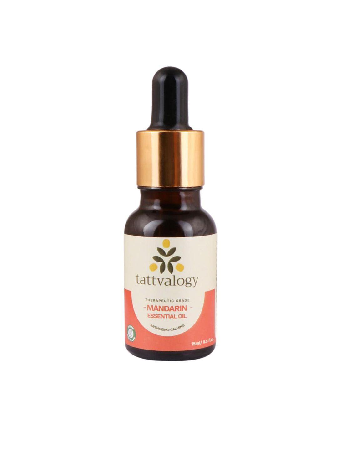 tattvalogy therapeutic grade mandarin essential oil - 15 ml