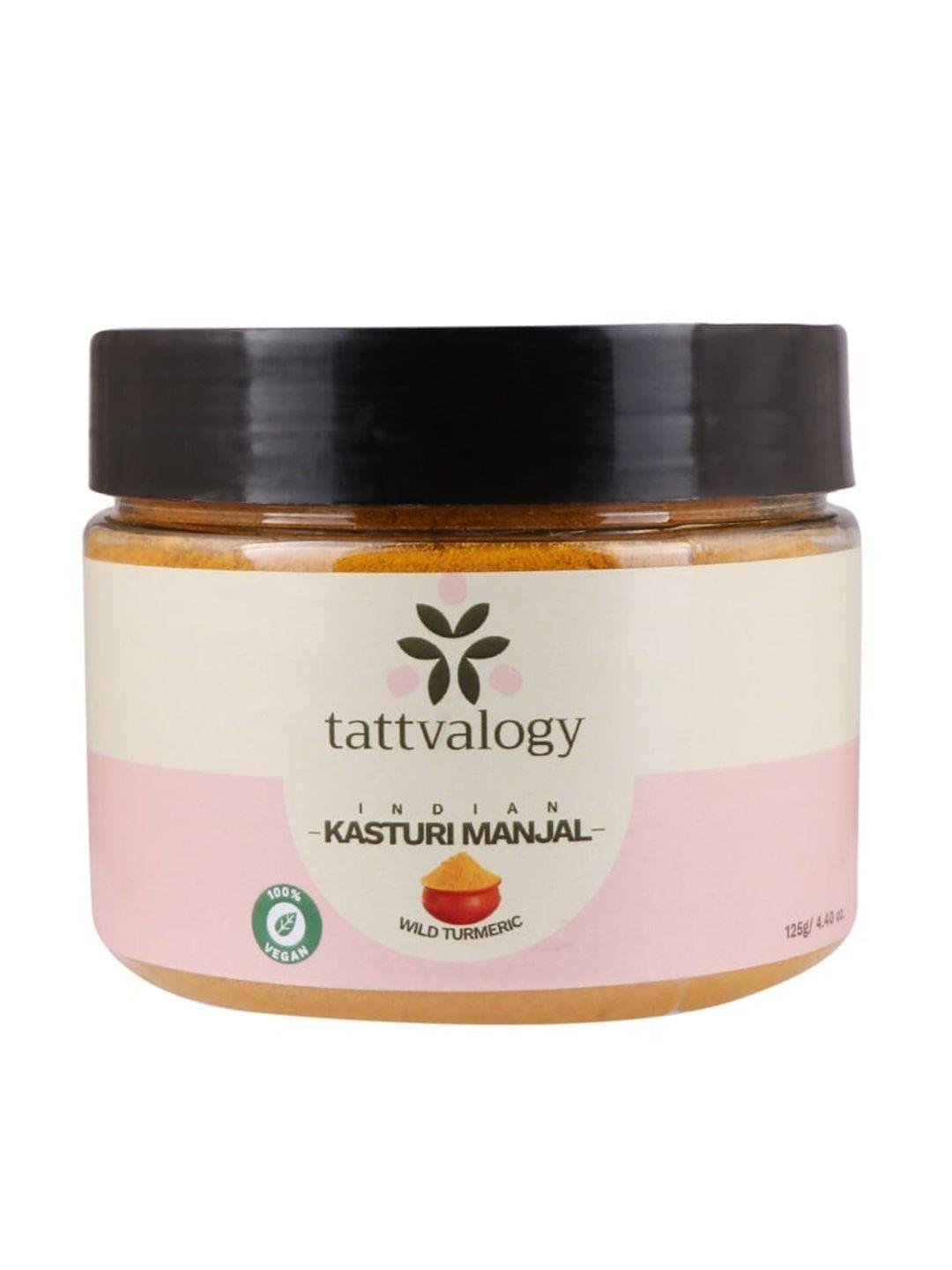 tattvalogy indian kasturi manjal mask with wild turmeric - 125 g