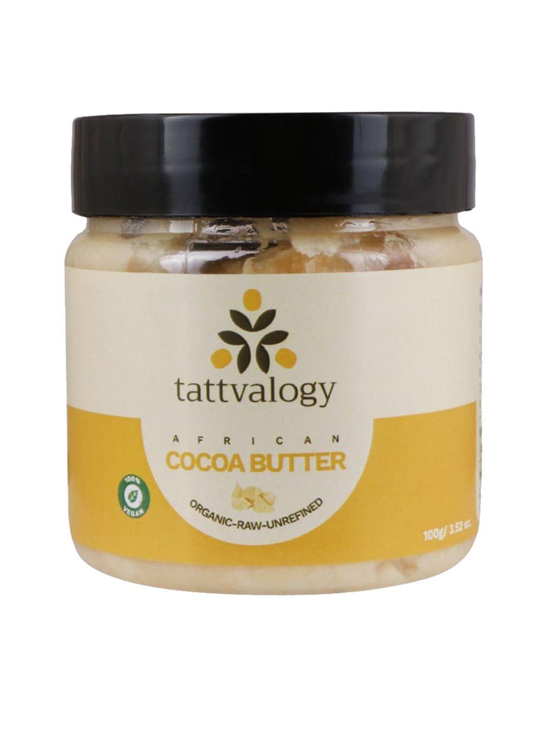 tattvalogy raw, unprocessed & unrefined cocoa butter - 100g