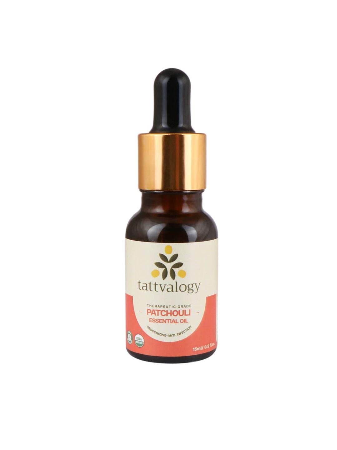 tattvalogy therapeutic grade organic patchouli essential oil - 15 ml