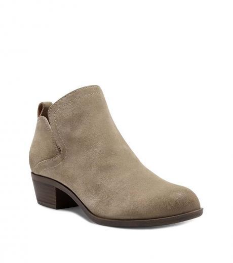 taupe bollo leather boots