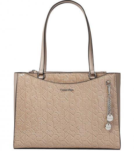 taupe mavis large tote