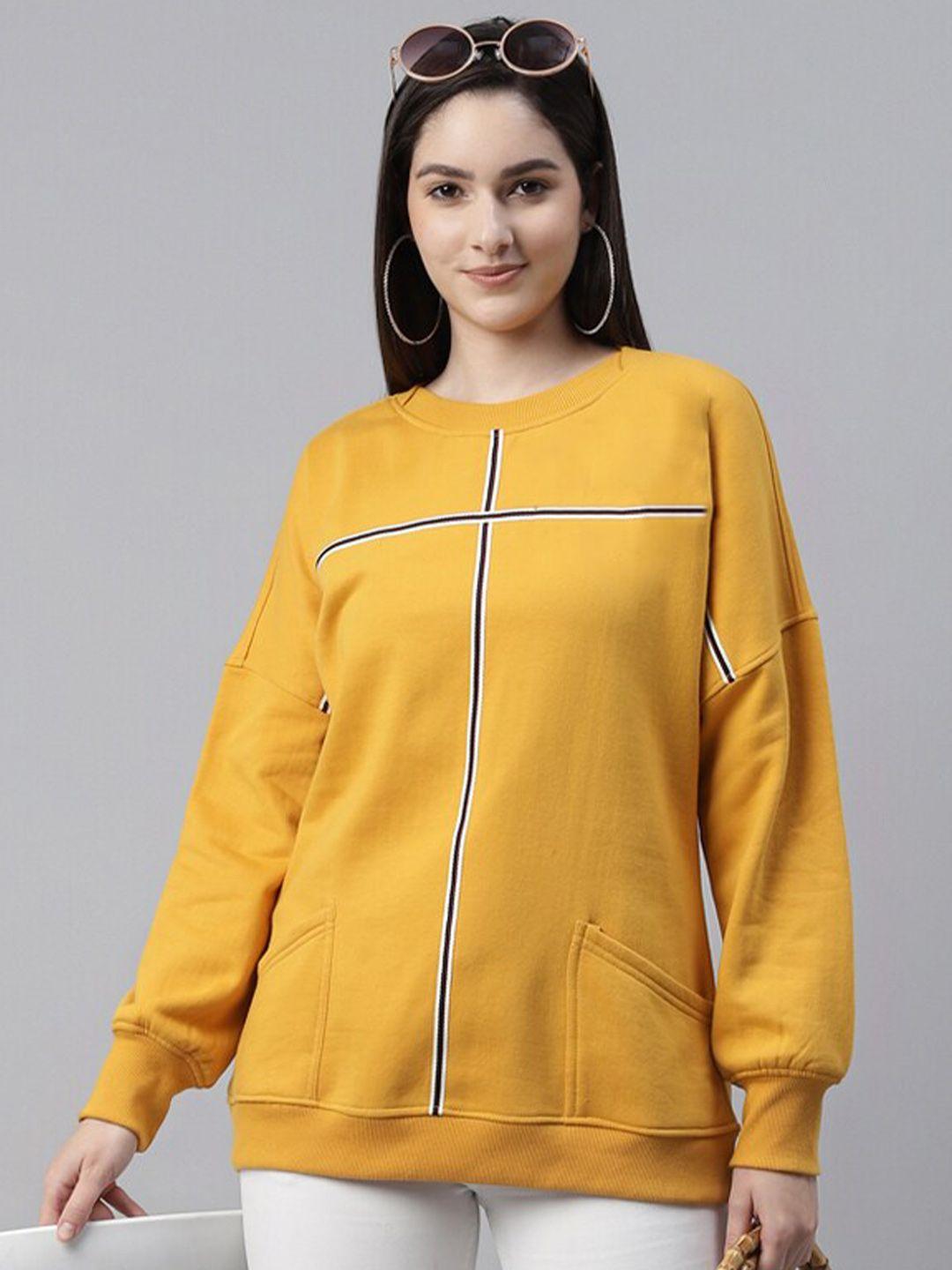 taurus women mustard sweatshirt