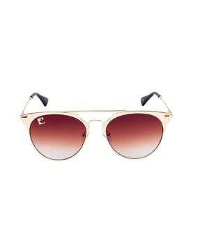 tb110-b1 full-rim uv-protected panto sunglasses
