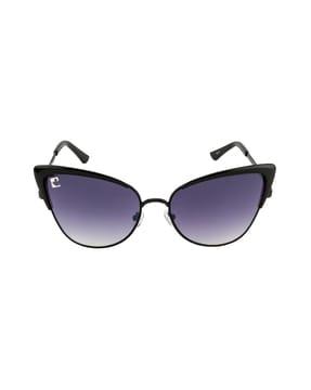 tb114-b1 full-rim uv-protected cat-eye sunglasses