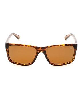 tb9096 59 52h uv-protected rectangular sunglasses