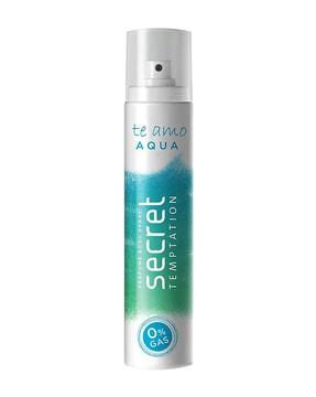 te amo aqua no gas perfume body mist