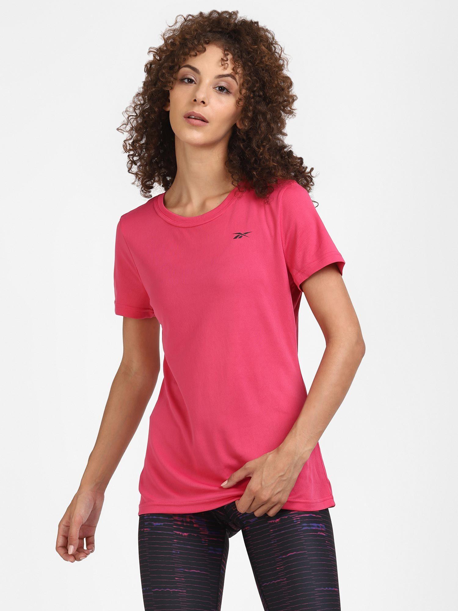 te w tee pink training t-shirt