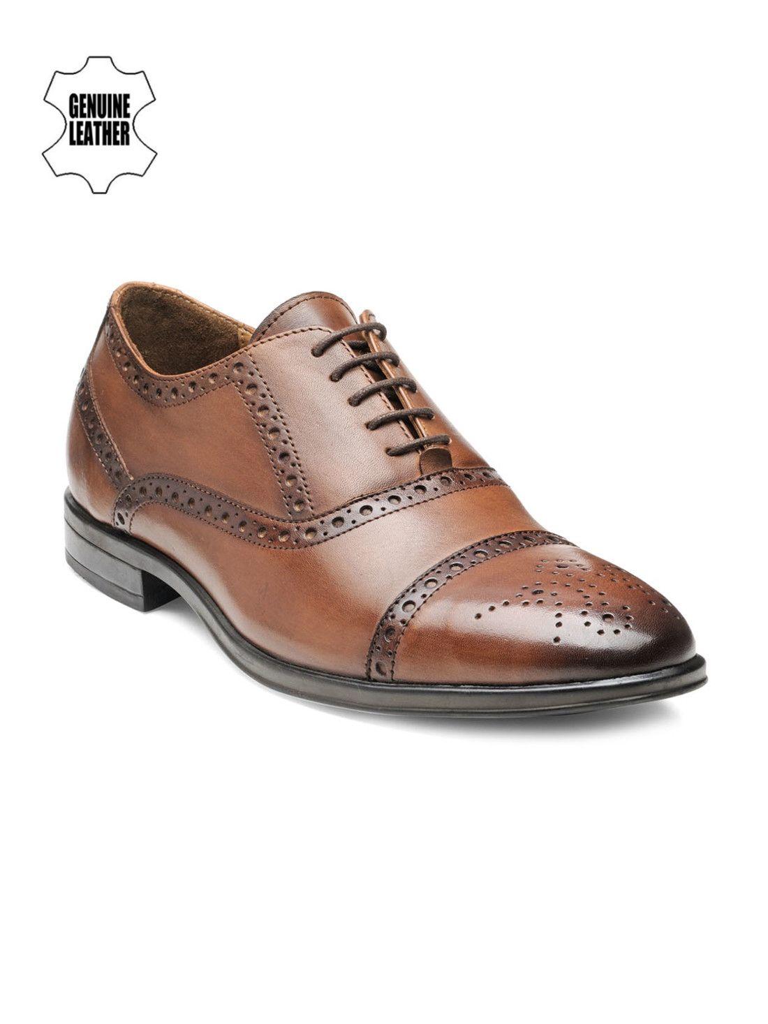 teakwood leathers men brown leather formal shoes