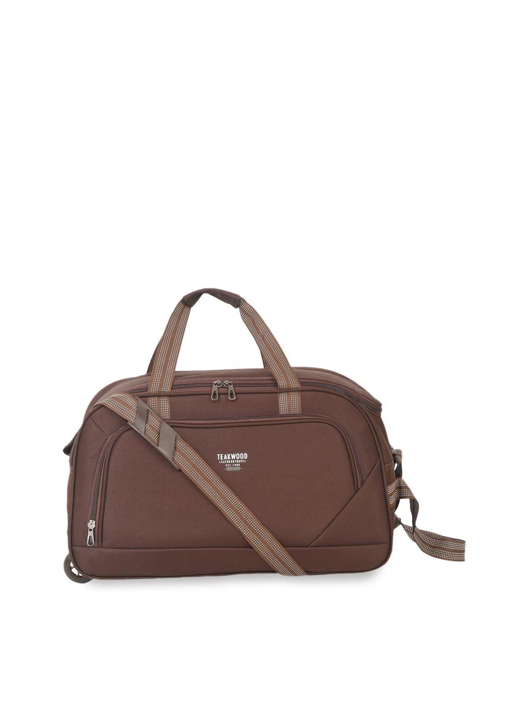teakwood leathers medium duffel bag