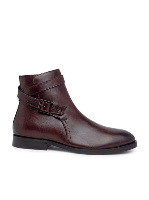 teakwood leathers men's bordo casual boots