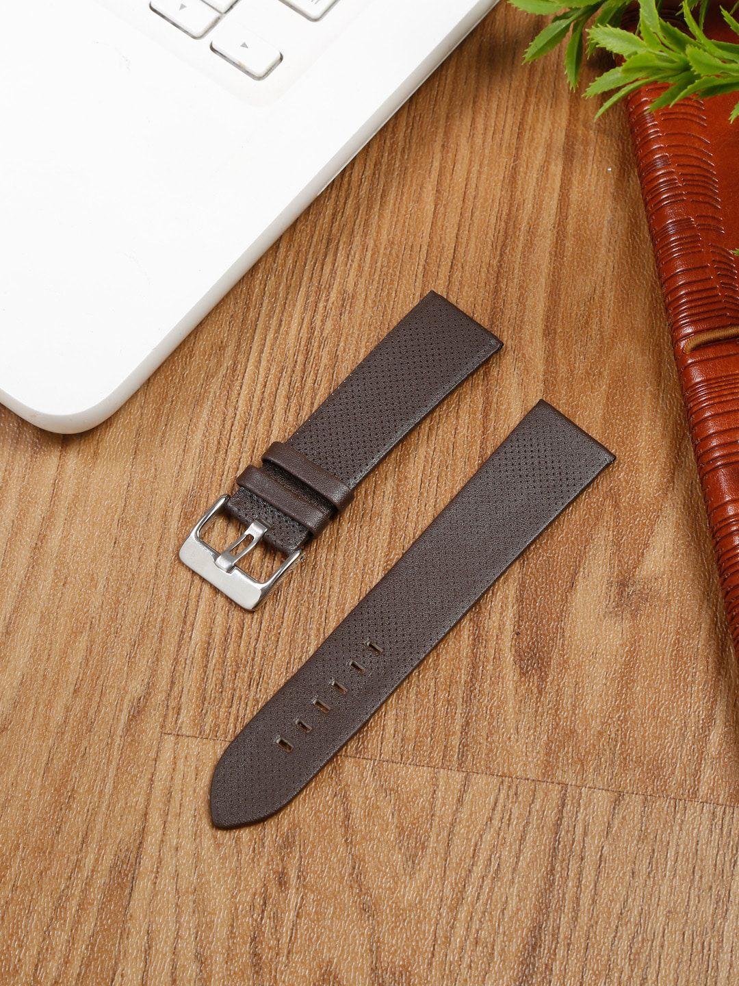 teakwood leathers men leather watch strap