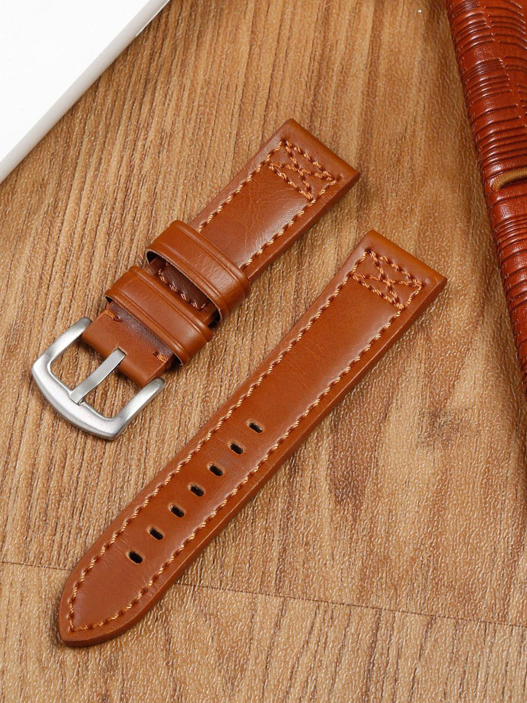 teakwood leathers men leather watch strap