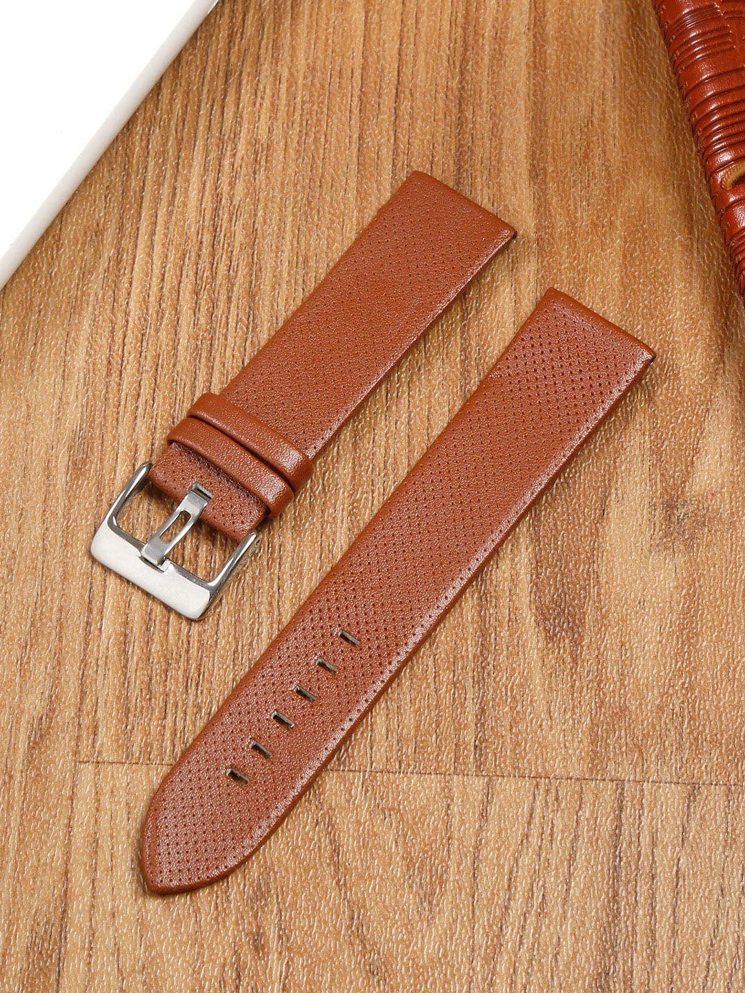 teakwood leathers men leather watch strap