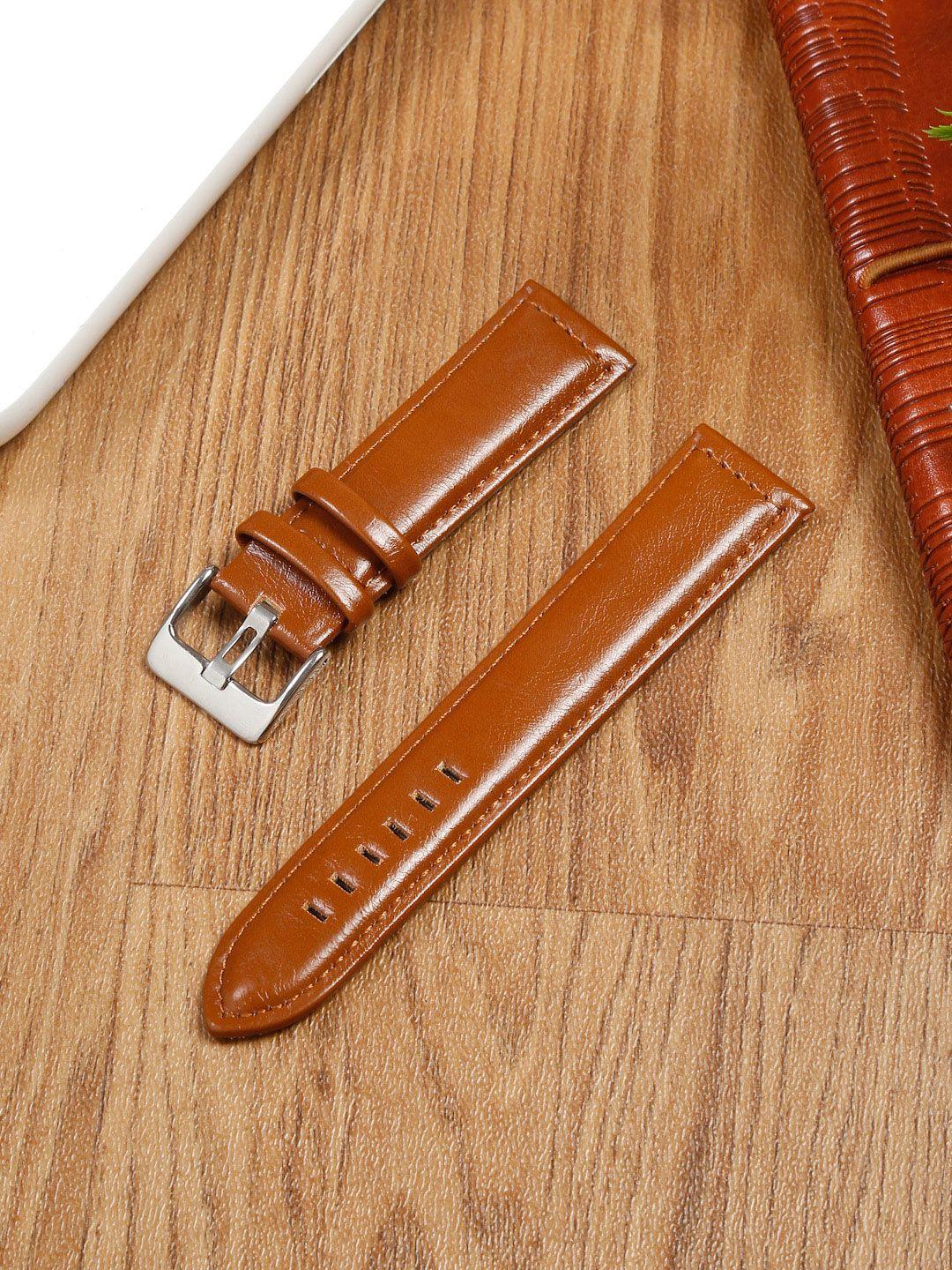 teakwood leathers men leather watch strap