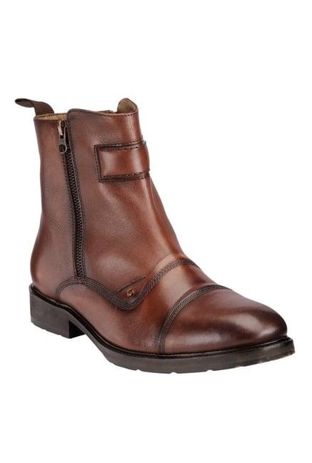 teakwood leathers wood brown casual boots