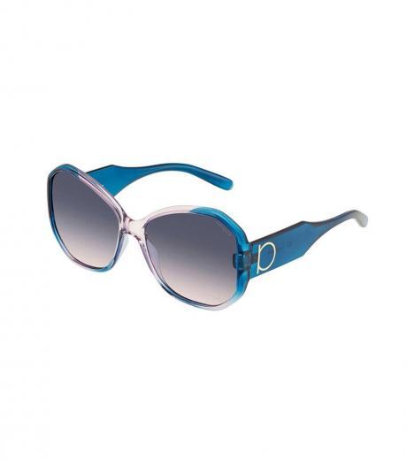 teal butterfly sunglasses