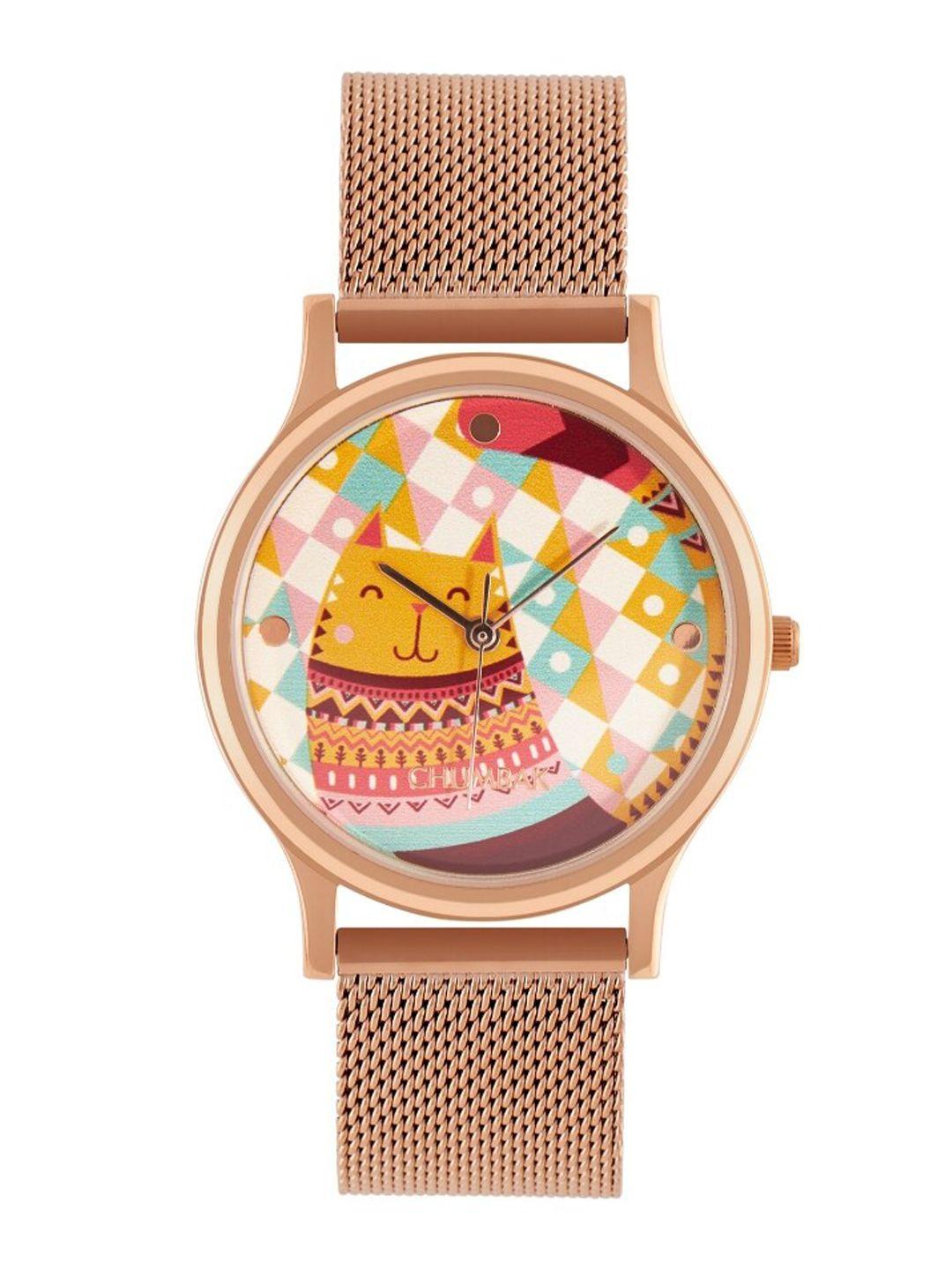 teal by chumbak women round analogue watch 8907605128752