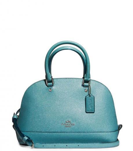 teal sierra small satchel