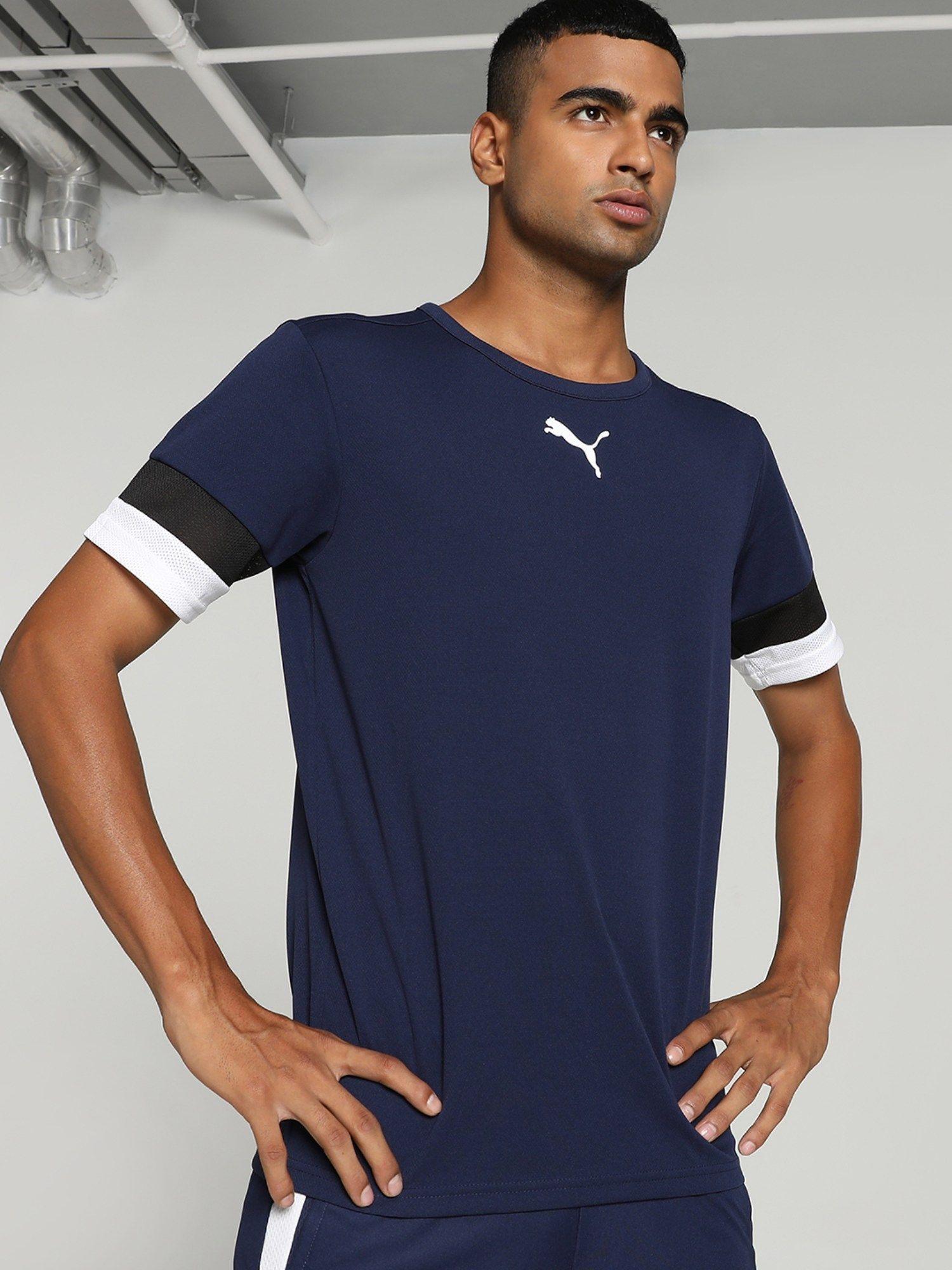 teamrise jersey men navy blue t-shirt