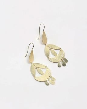teardrop dangler earrings