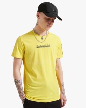 tech code nylon ma1 relaxed fit crew-neck t-shirt