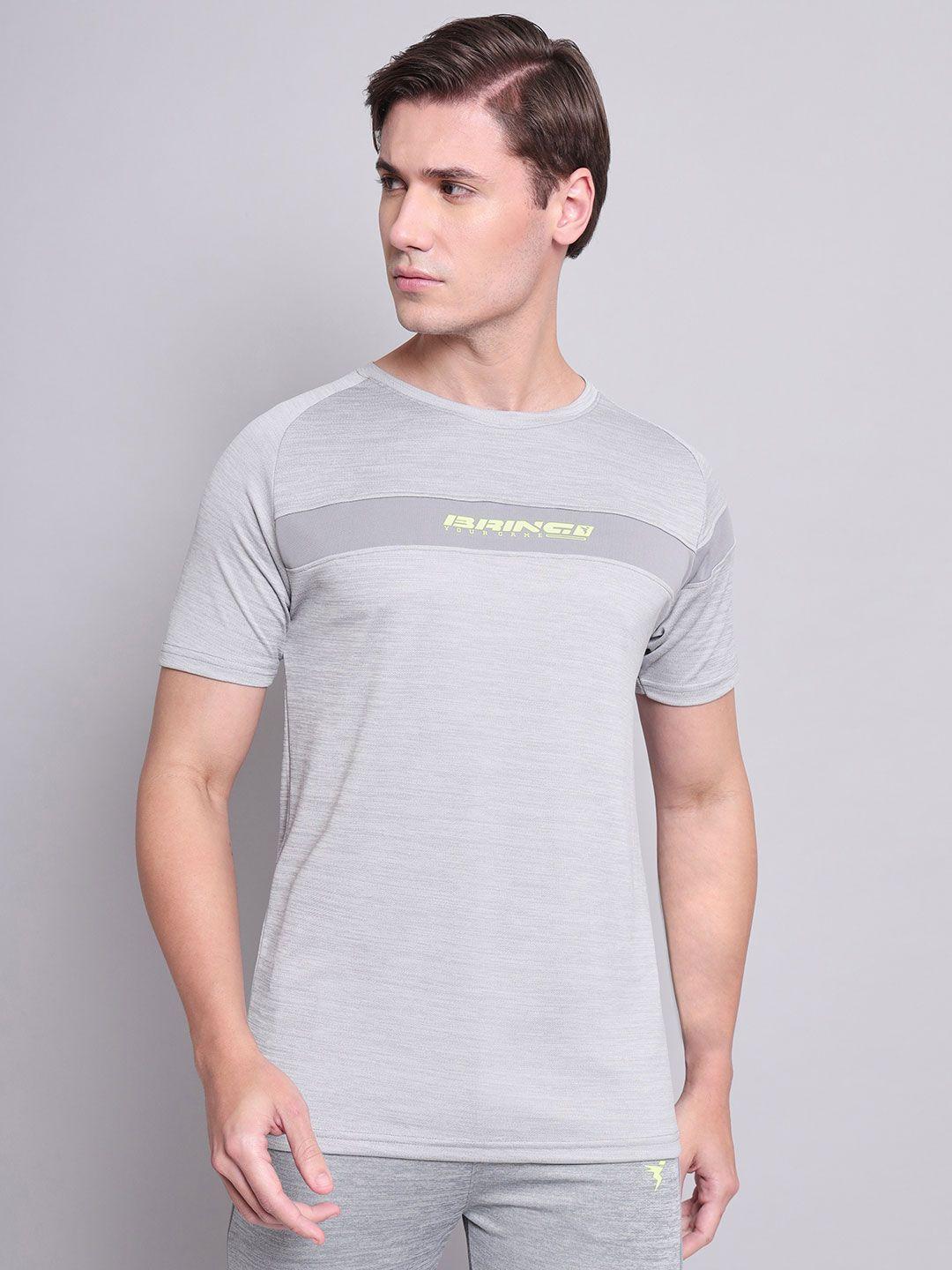 technosport round neck antimicrobial slim fit sports t-shirt