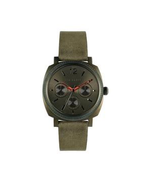 ted baker multifunction analog green dial analogue watch