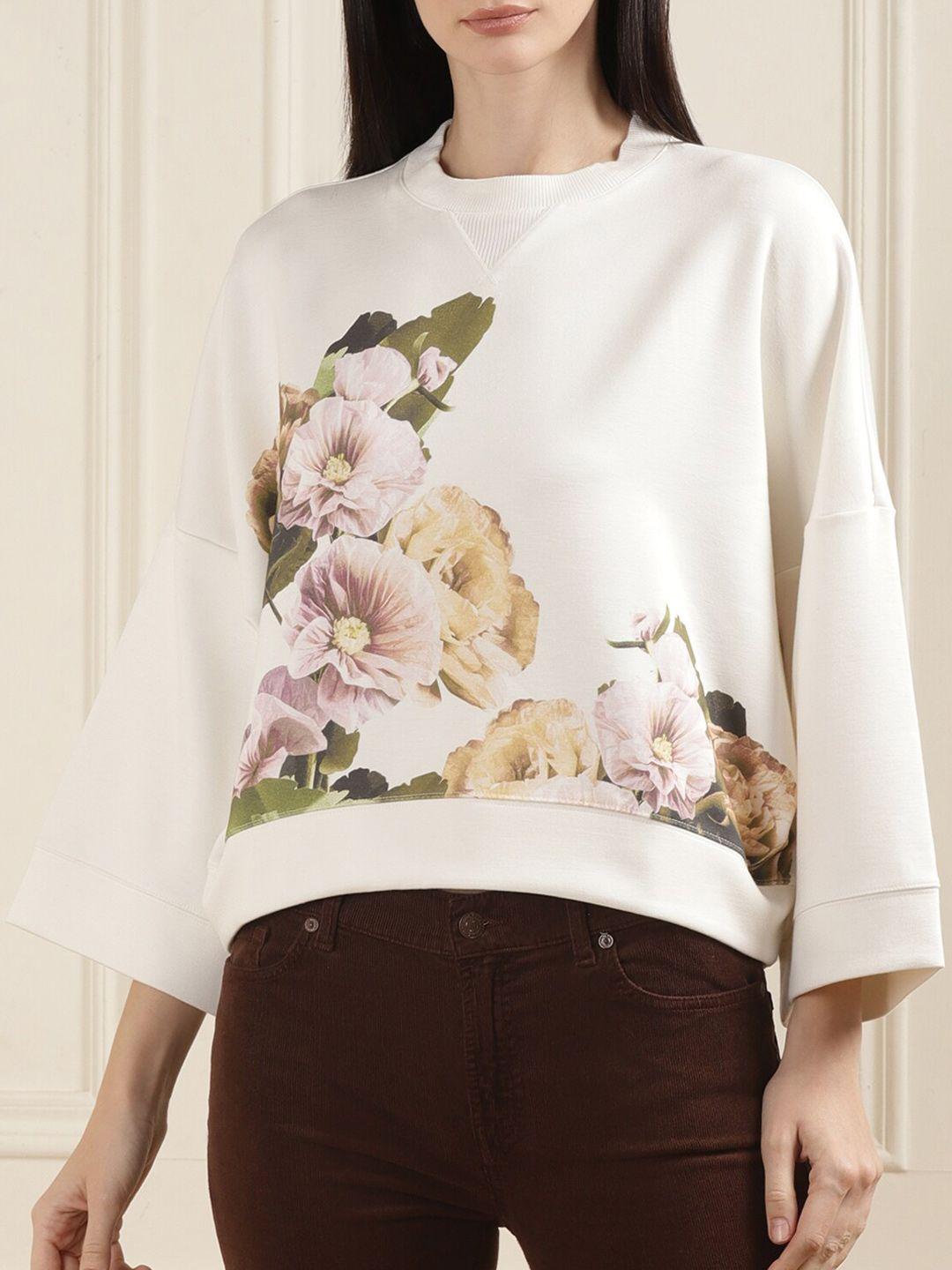 ted baker typography printed pullover