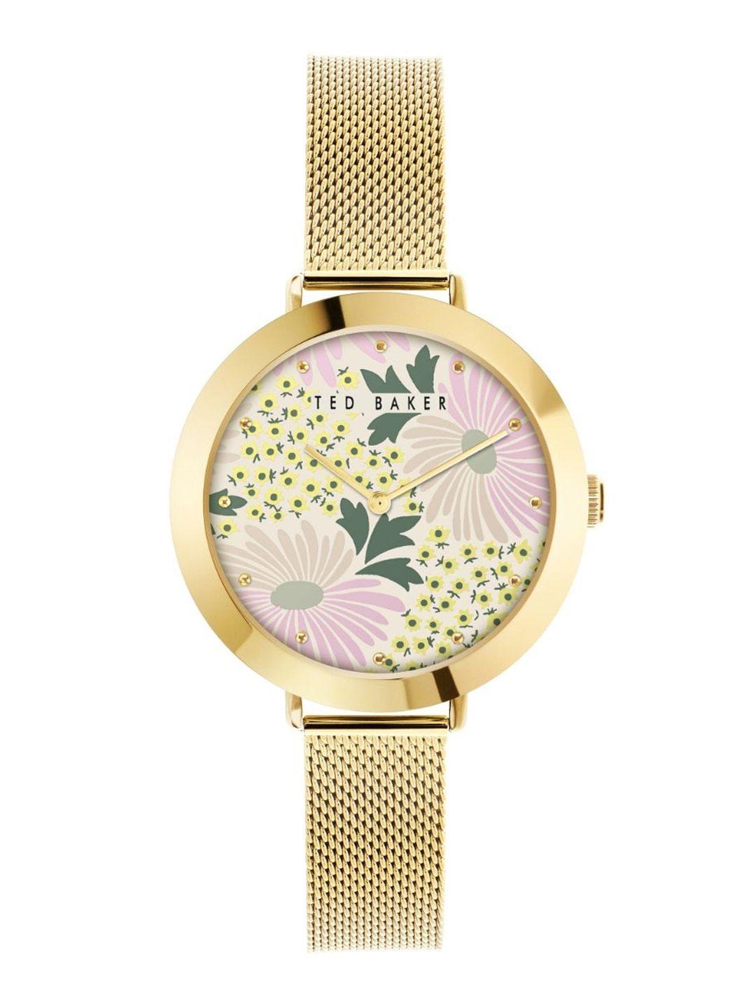 ted baker women tb fashion collection bracelet style straps analogue watch- bkpams3059i