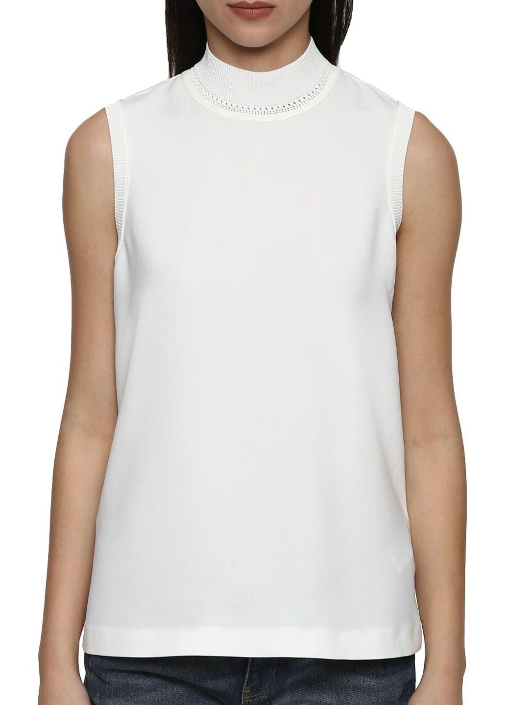 ted baker women white solid top