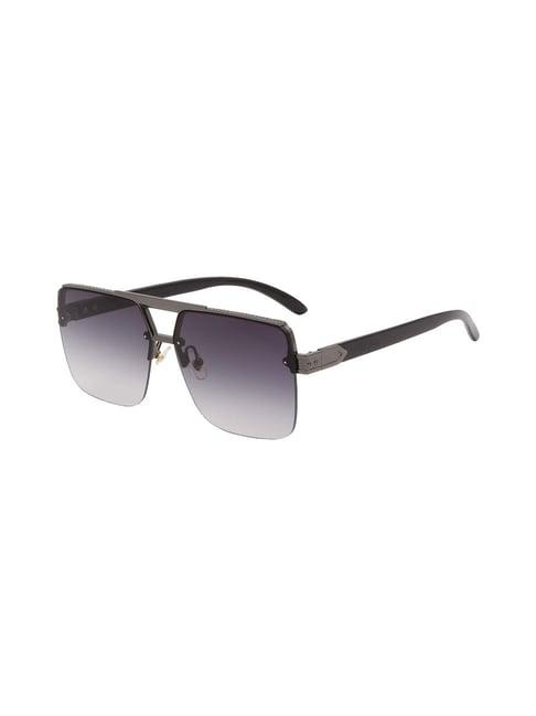 ted smith grey aviator uv protection unisex sunglasses