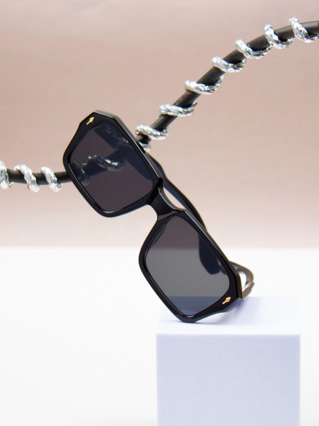 ted smith unisex wayfarer sunglasses with uv protected lens boxy_c1