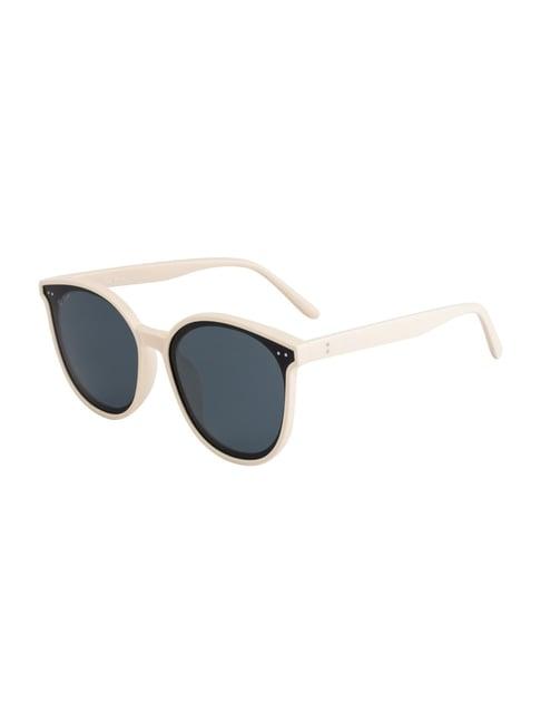 ted smith white acetate unisex sunglasses