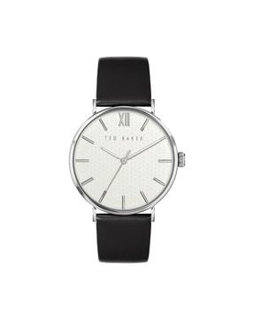 ted baker analog white dial analogue watch