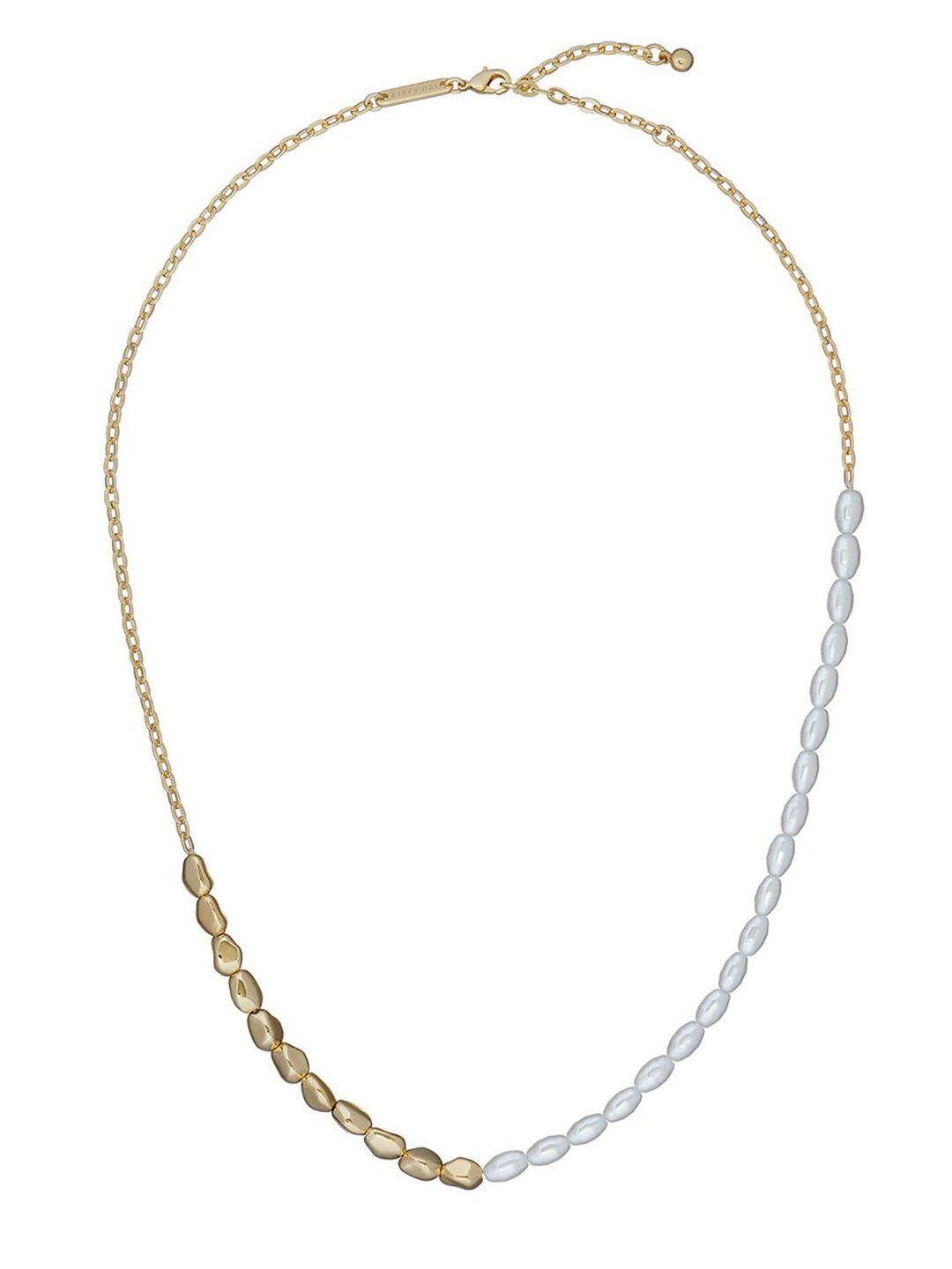 ted baker artificial beads studded minimal chain