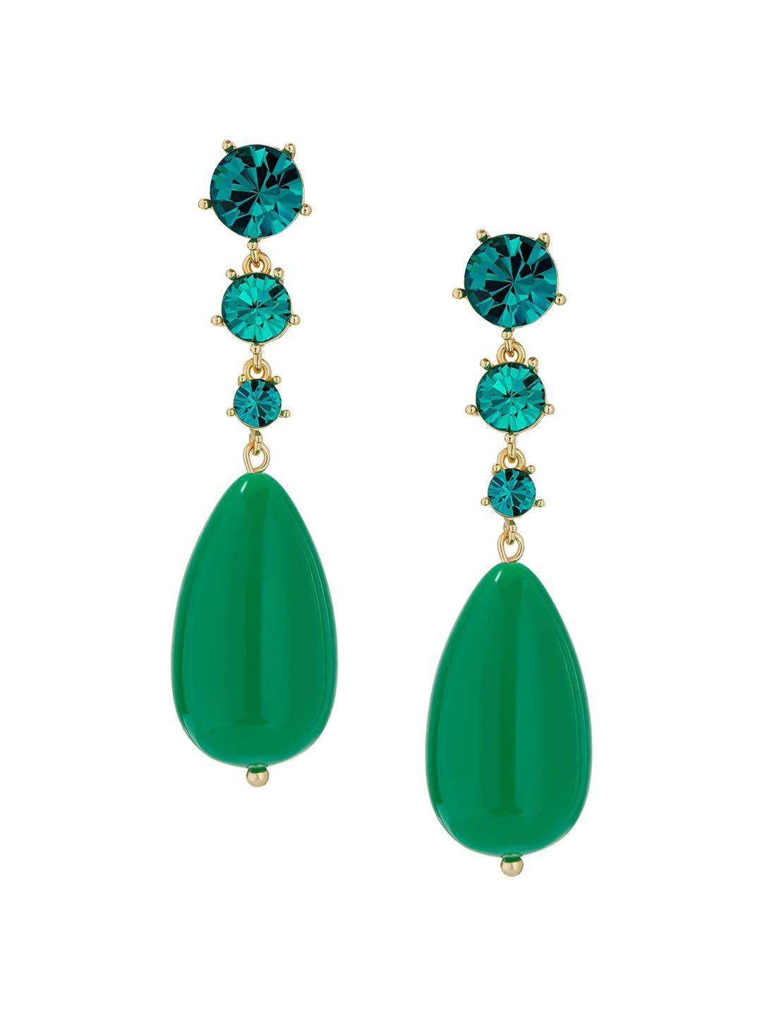 ted baker contemporary crystals drop earrings