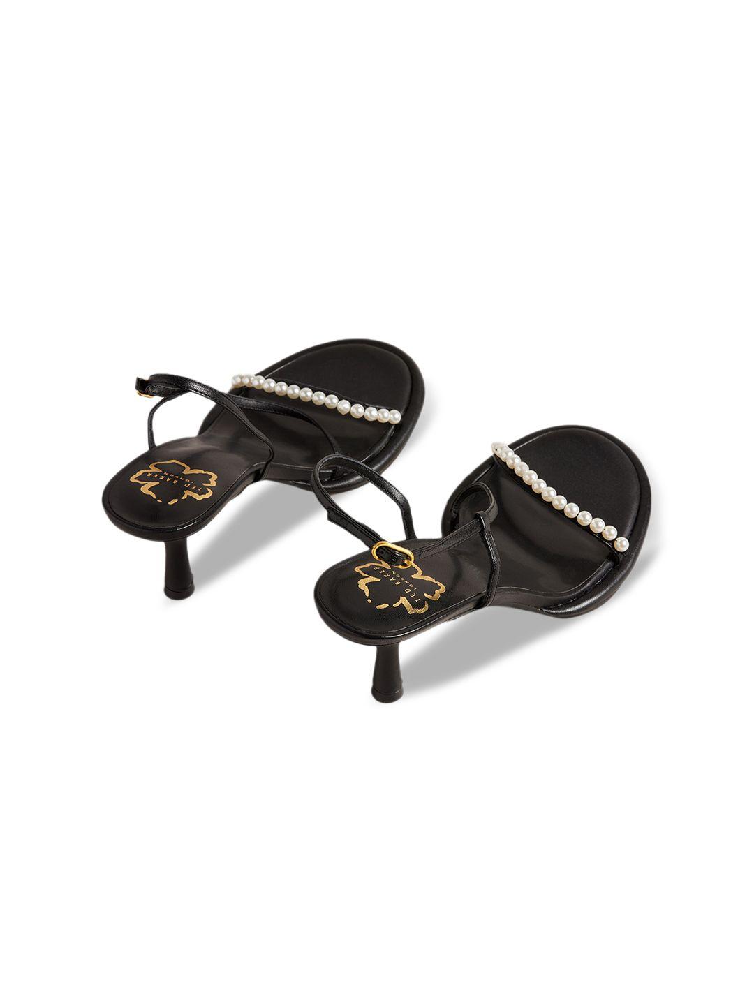 ted baker embellished leather stiletto heels