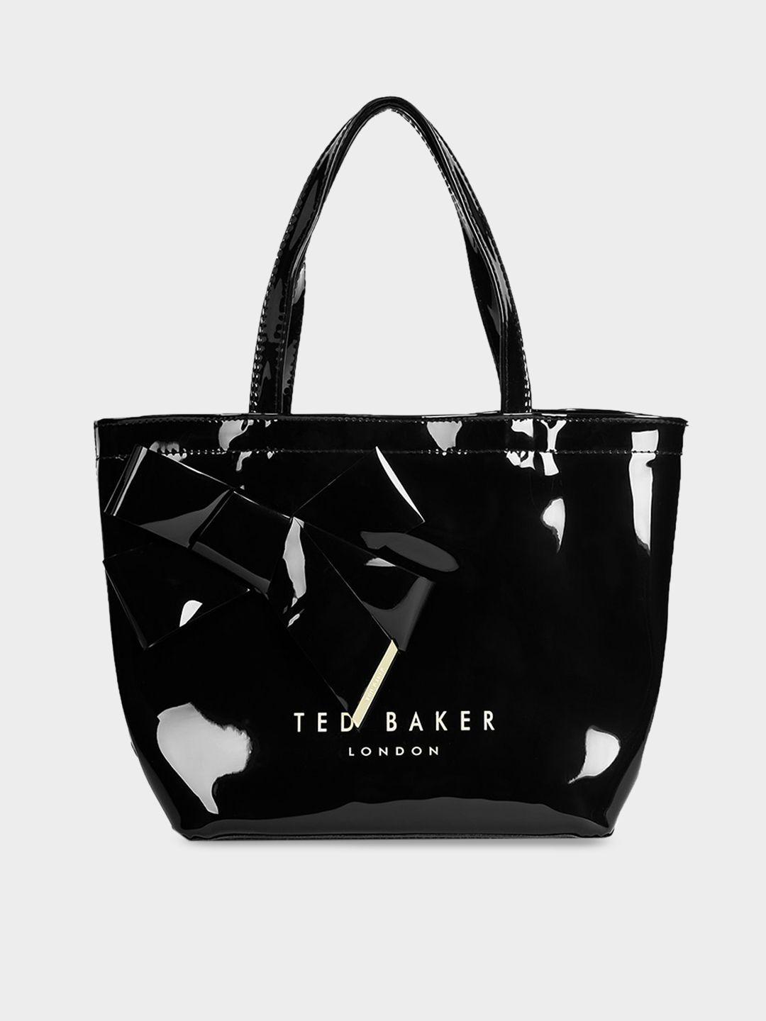 ted baker leather shopper tote bag