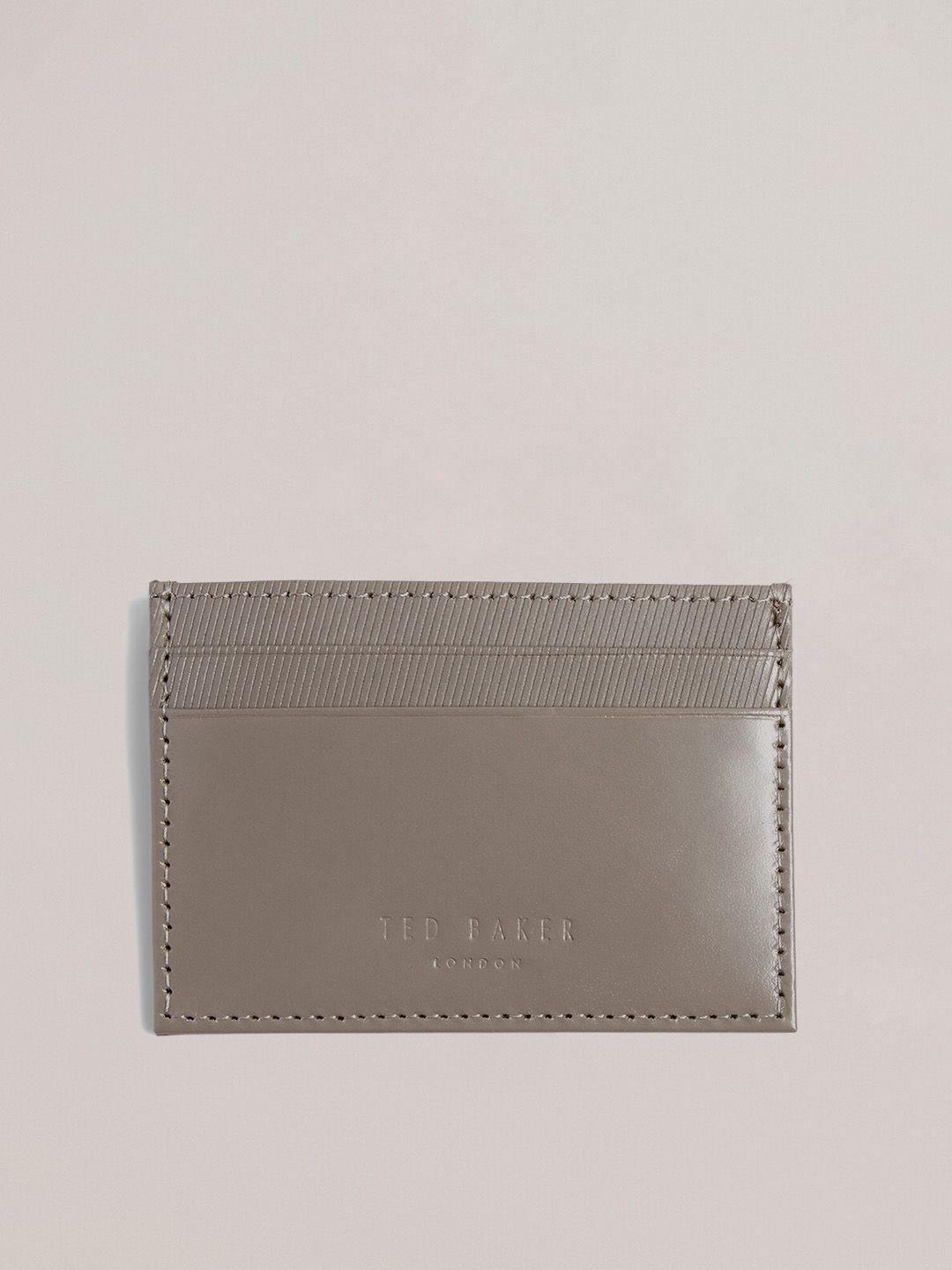 ted baker men leather two fold wallet