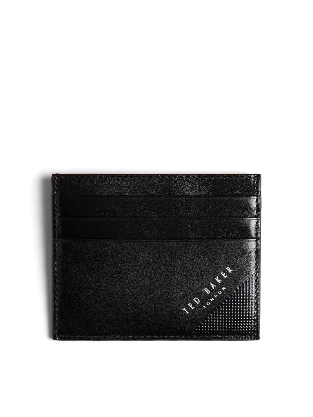 ted baker men leather two fold wallet