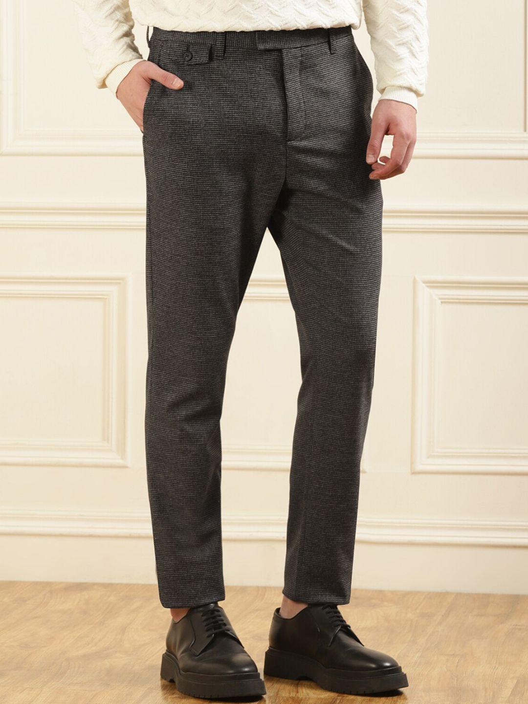 ted baker men mid-rise slim-fit chinos trousers