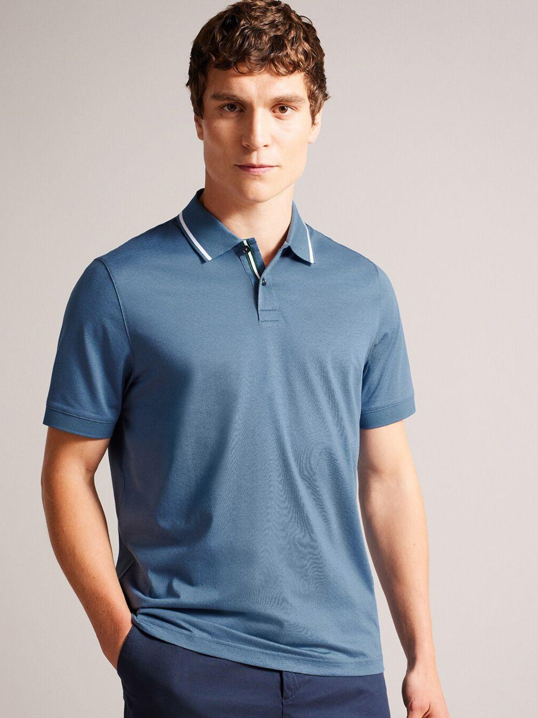 ted baker men polo collar t-shirt