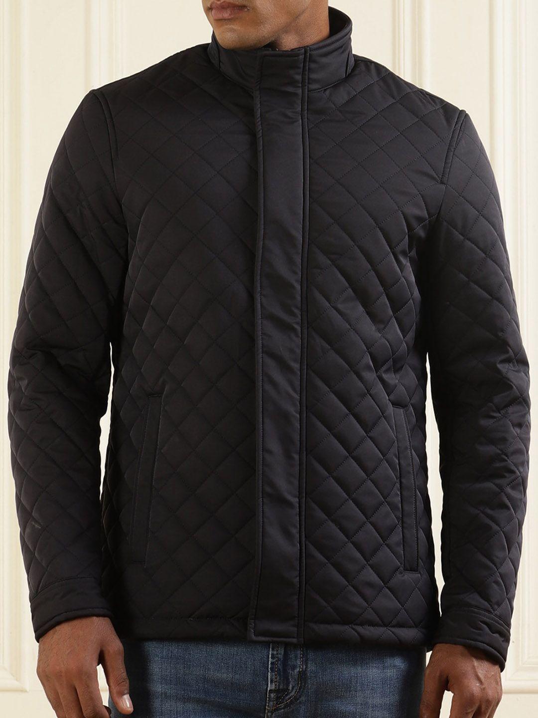 ted baker mock collar lightweight quilted jacket