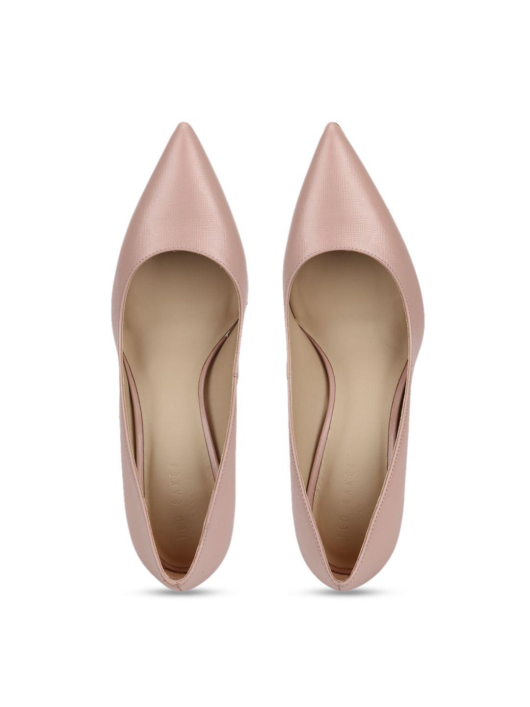 ted baker pink colourblocked stiletto pumps