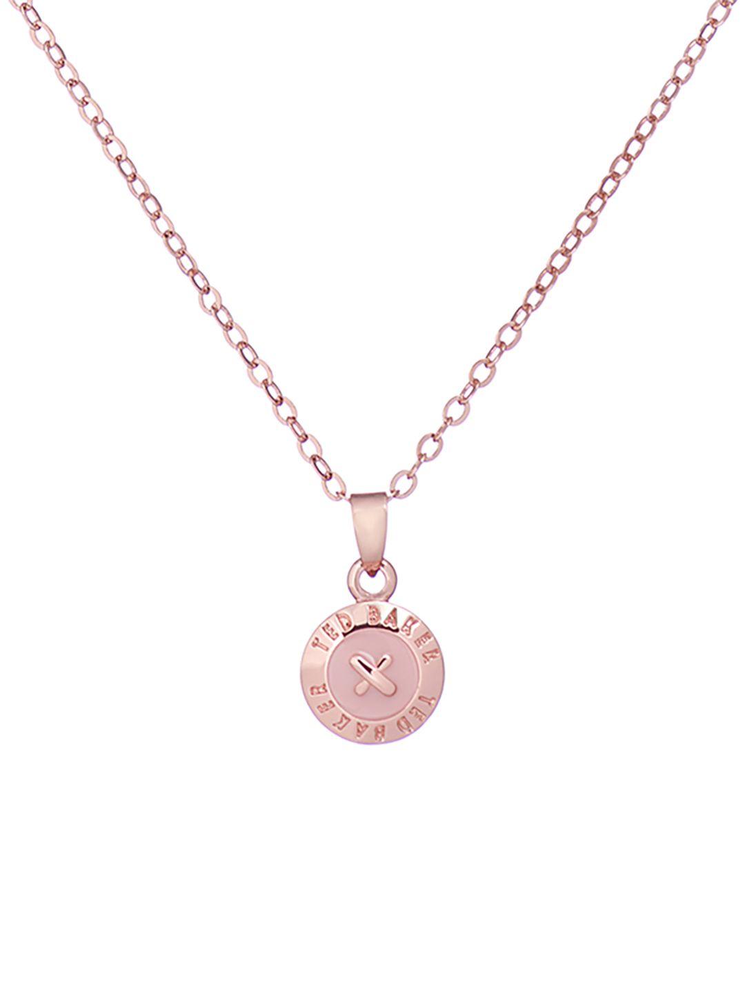 ted baker rose brass chain