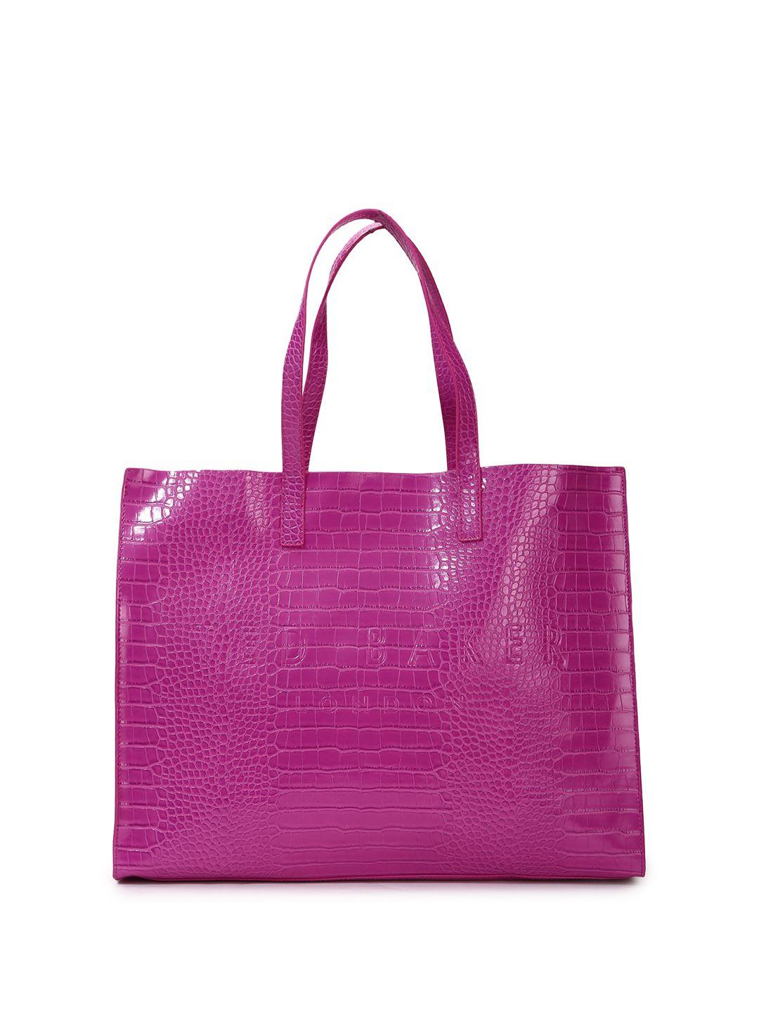 ted baker textured pu oversized shopper tote bag