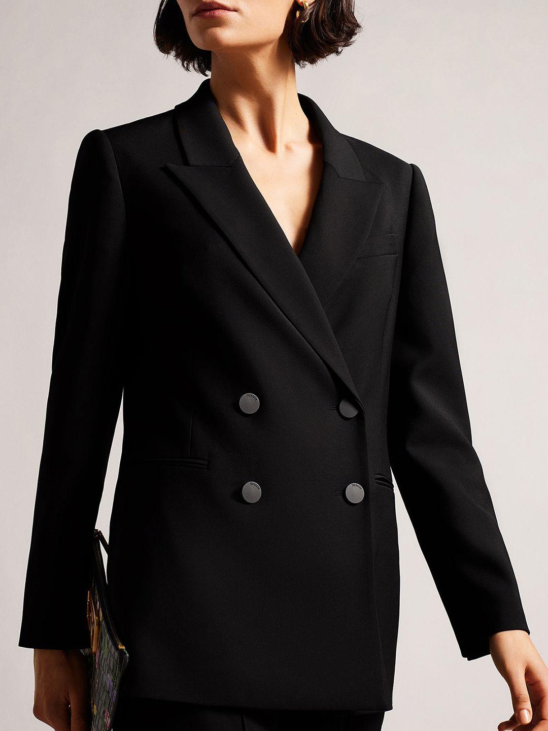 ted baker women double-breasted formal blazer